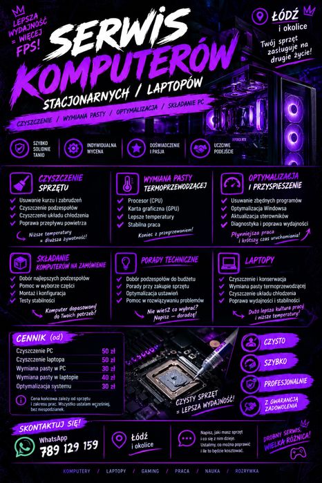 Serwis Komputerowy | Więcej info w opisie