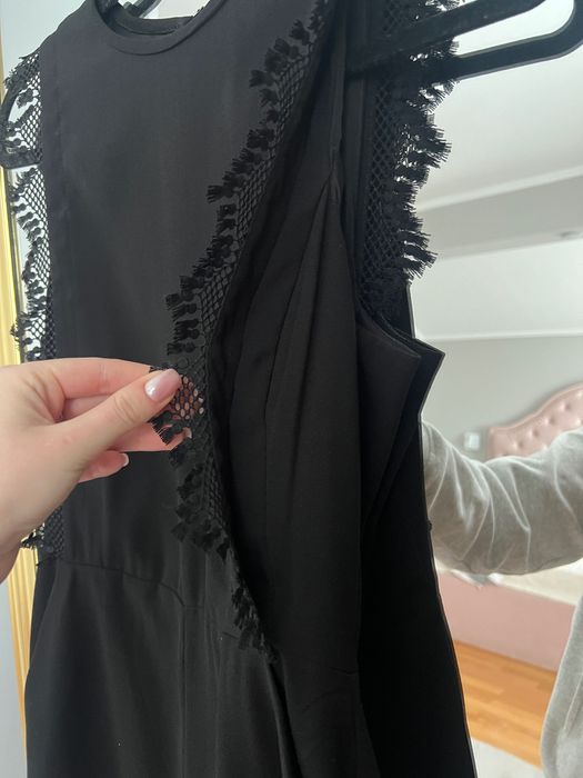 Чорний роумпер Mango