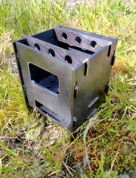 Розкладна щепочниця (пічка) Трісочниця