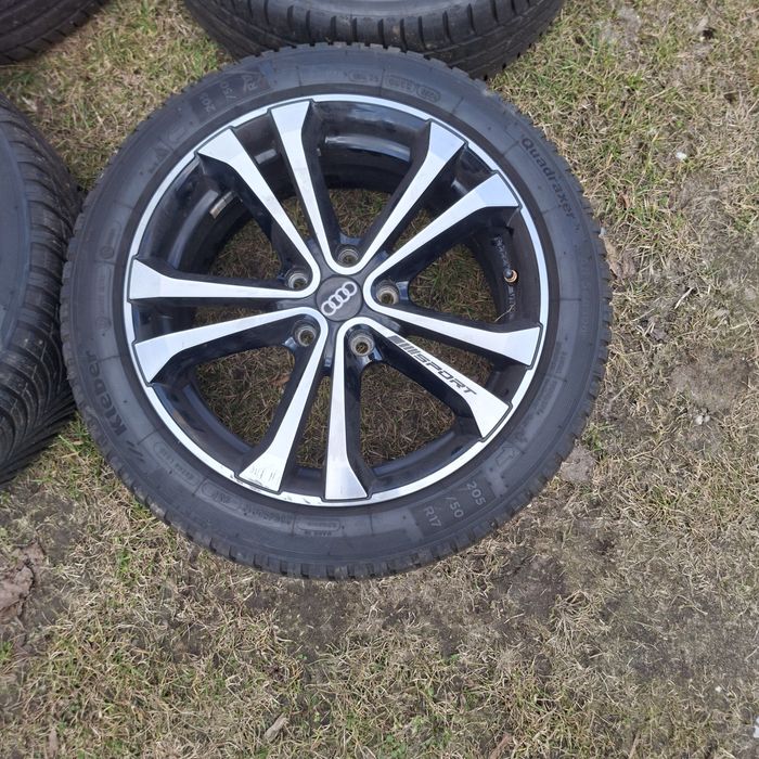Alufelgi 17 5x112  audi seat wv ładne