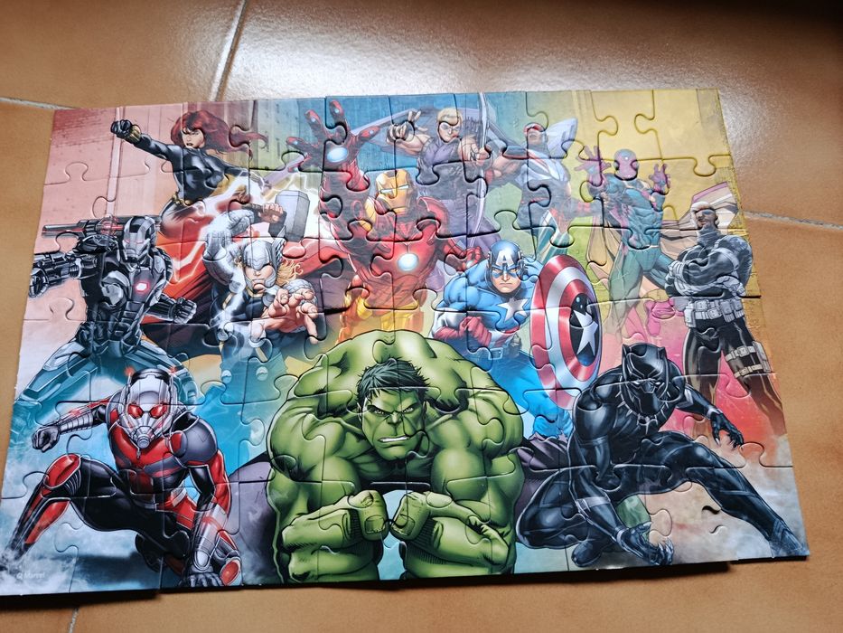 Puzzle avengers - 2 de 60 peças