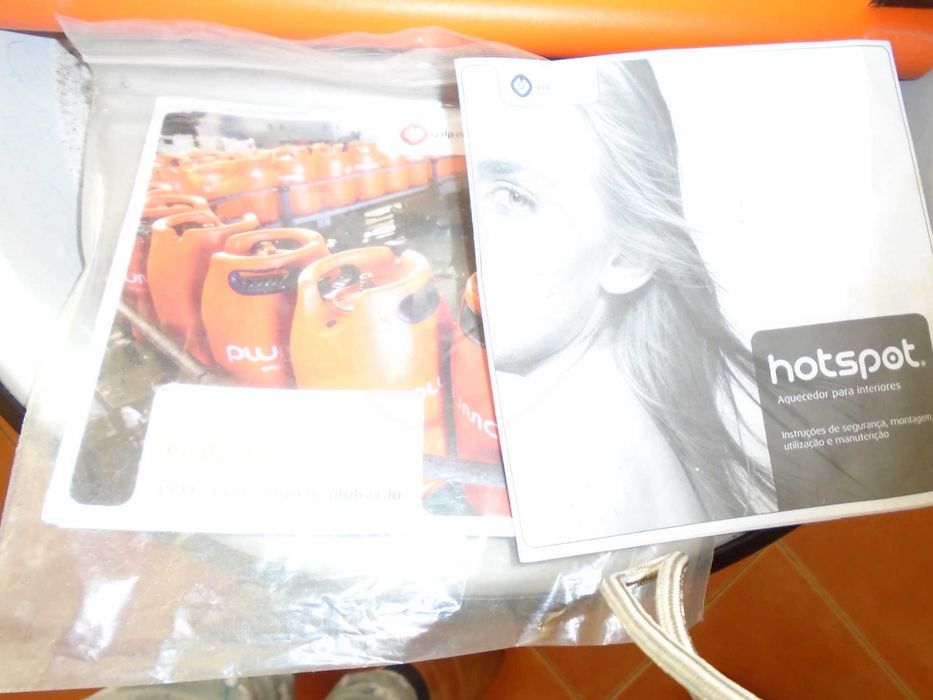 Aquecedor Hotspot, gás. está como novo
