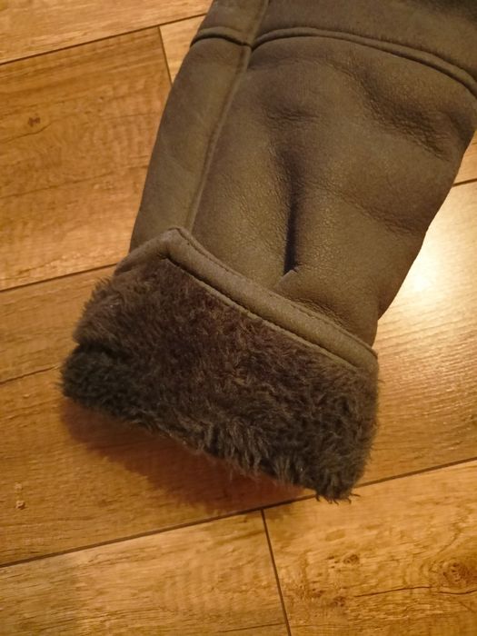 Vintage retro kożuch męski M