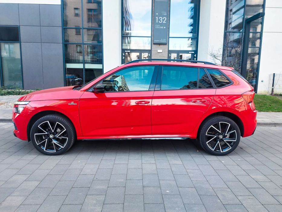 Skoda Kamiq Przepiękna Ŝkoda Monte Carlo Panorama Full LED Matrix Navi Alcantara