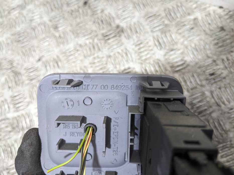 Renault Clio II Panel Przełącznik Regulacji Świateł Włącznik Gazu LPG