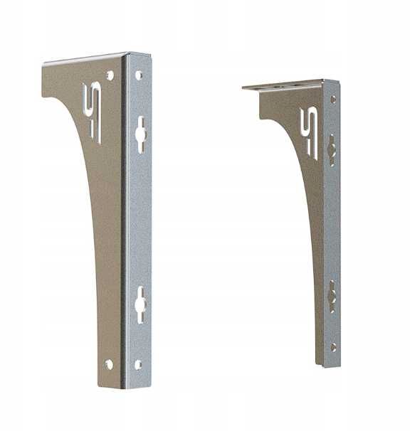 Wspornik Uchwyt RACK 1U Ścienny Uniwersalny Ocynkowany Stalflex