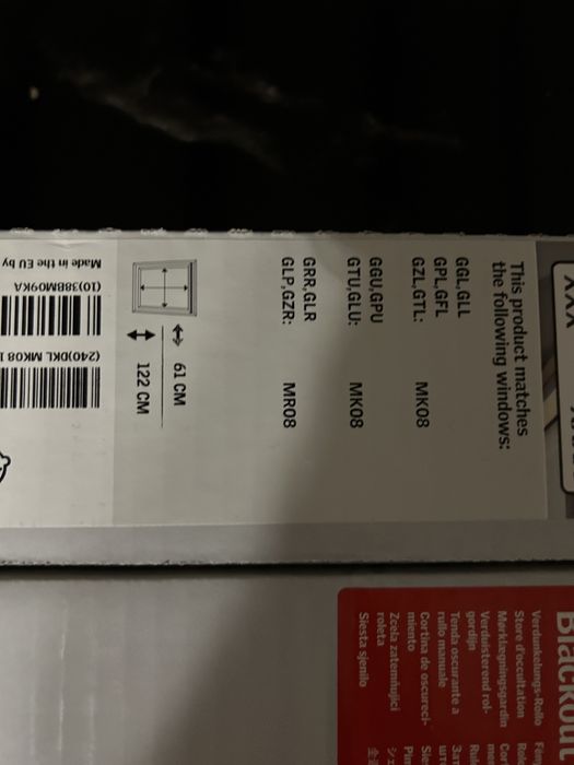 Rolety velux okna dachowe 4 sztuki