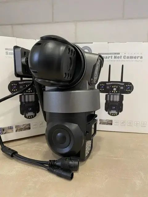 Вулична Wi-Fi камера відеоспостереження SC28 15 MP 3 обьект V380 10052