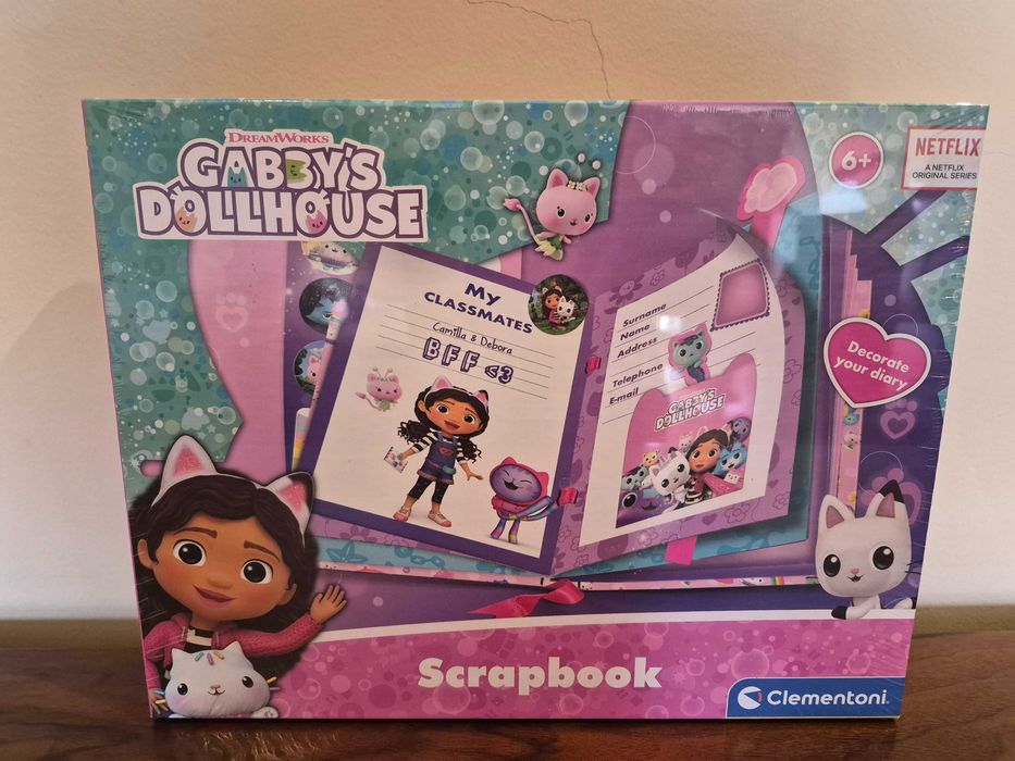 Jogo gabby's house scrapbook, novo