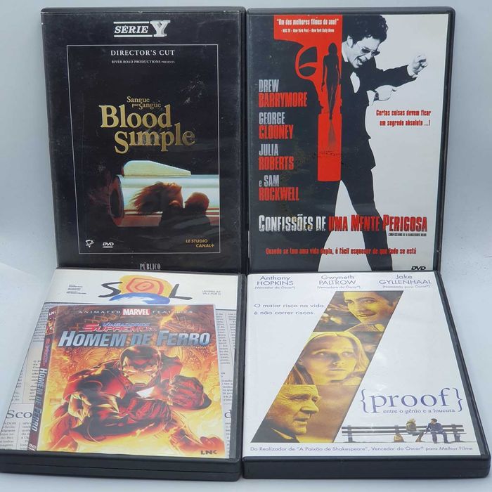 Lote 30/3 - Pack de 18 Filmes em DVD - Ref.VI