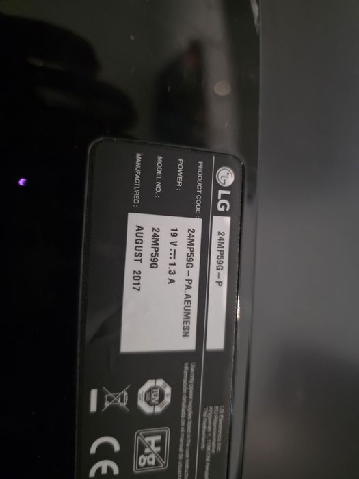 Ecrã LG 24MP59G IPS