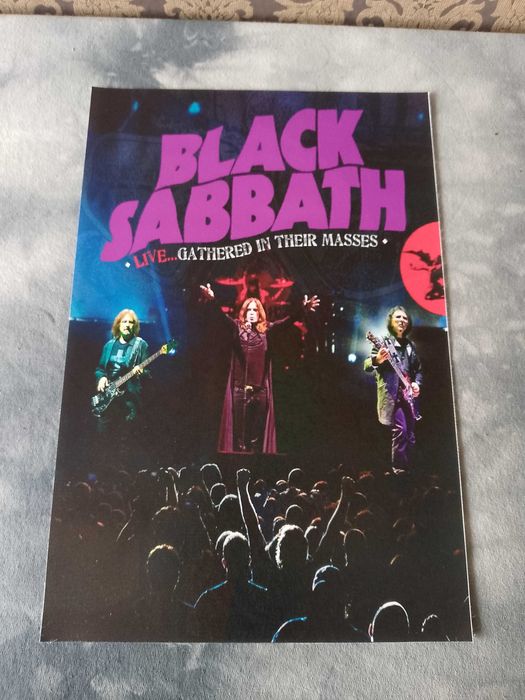 plakat na płótnie zespołu muzycznego black sabbath