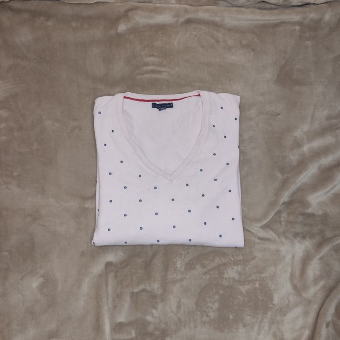 Camisola gola em V Tommy Hilfiger