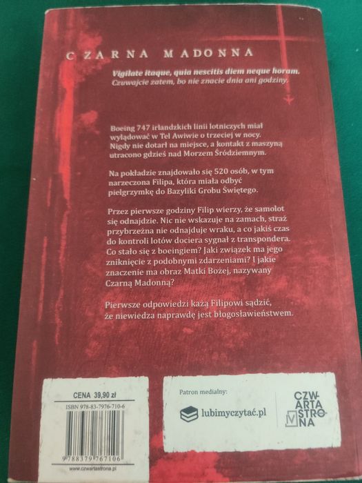 Remigiusz Mróz "Czarna Madonna"
