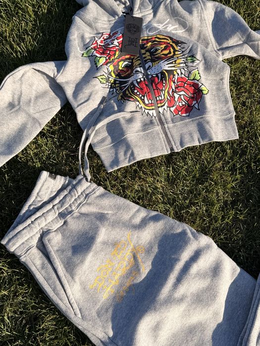 Komplet dresowy ed hardy mix bulk zarobkowy
