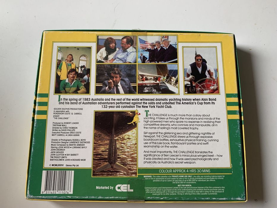The Challenge vhs