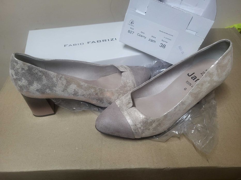 Czółenka nowe FABIO FABRIZI
