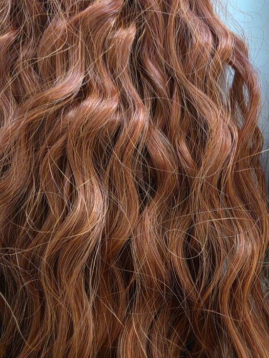 Cabelo sintético - Ruivo acobreado - para tranças
