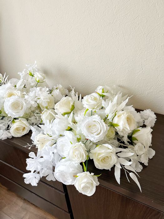 Квіти на весільну арку/екібана/Букет/цветы/свадебная арка/украшение