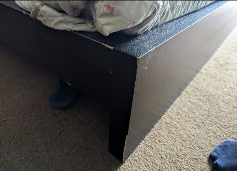 Cama Casal com estrado e colchão