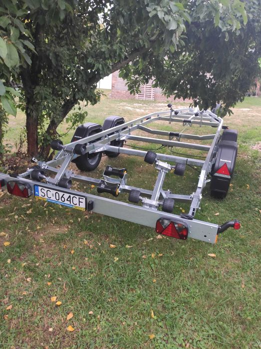 Wynajmę przyczepę podłodziową