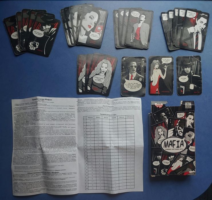 Настольная игра Мафия