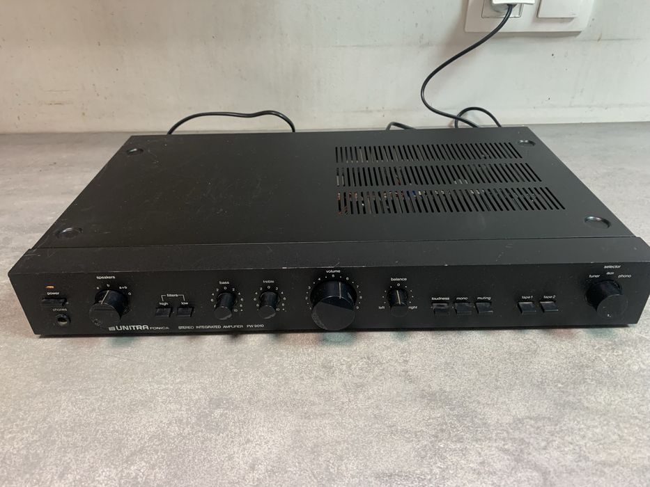 Unikatowy wzmacniacz UNITRA FONICA  Integrated Amplifier PW 9010