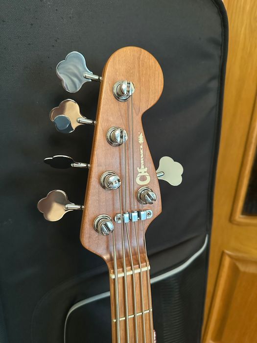 Charvel Pro-Mod San Dimas Bass PJ V Metallic Black Бас-гітара