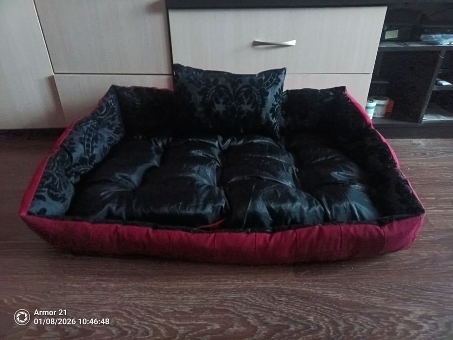 Лежак самопошив для крупных пород собак