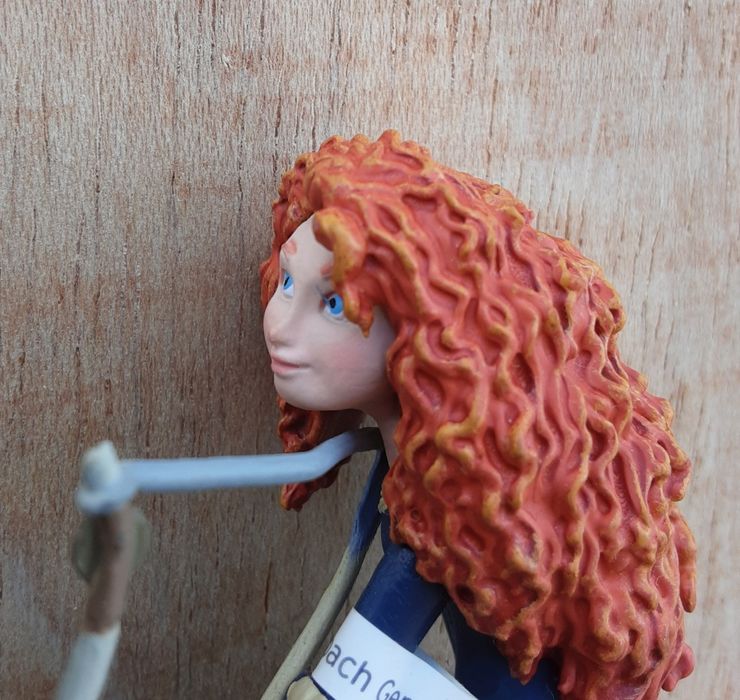 Figura da princesa Mérida (Brave da Disney) Bullyland