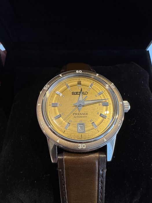 Seiko Presage Style 60’s Golden Yellow raro