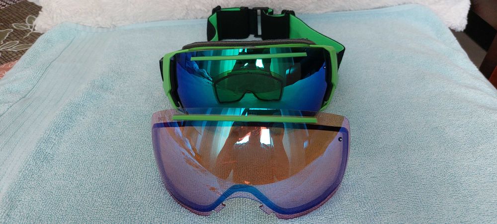 Гірськолижна лижна маска окуляри SMITH I/O7 + лінза