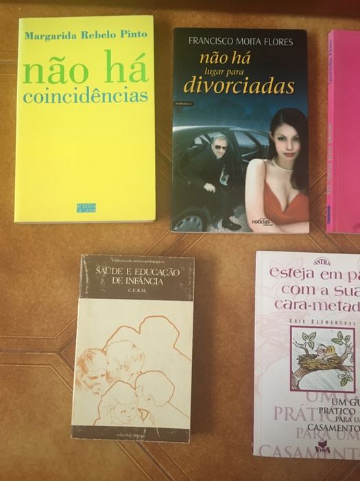 Livros autoajuda/educação (M. Rebelo Pinto, D.Steel) Vários preços