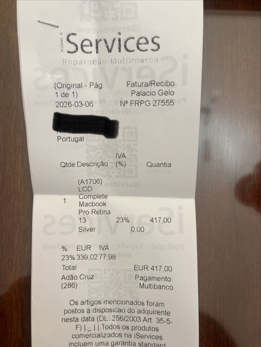Macbook Pro 13 (ecra novo)