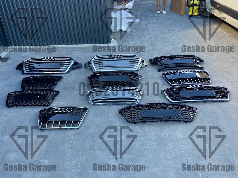 ІДЕАЛЬНІ Решітки радіатора рештка решотка радиатора audi ауди ауді