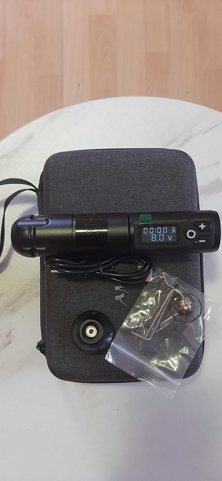 Zestaw do Tattoo z maszyną Ambition Soldier Bezprzewodowa.