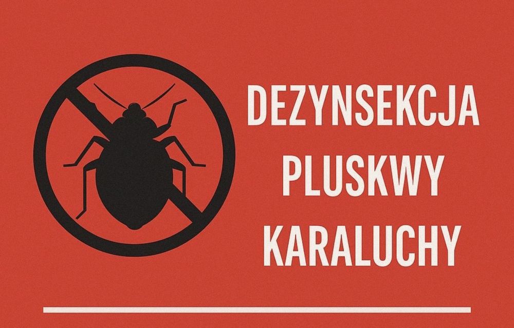 Skuteczna Dezynsekcja Deratyzacja - Prusaki Pluskwy Karaluchy Warszawa