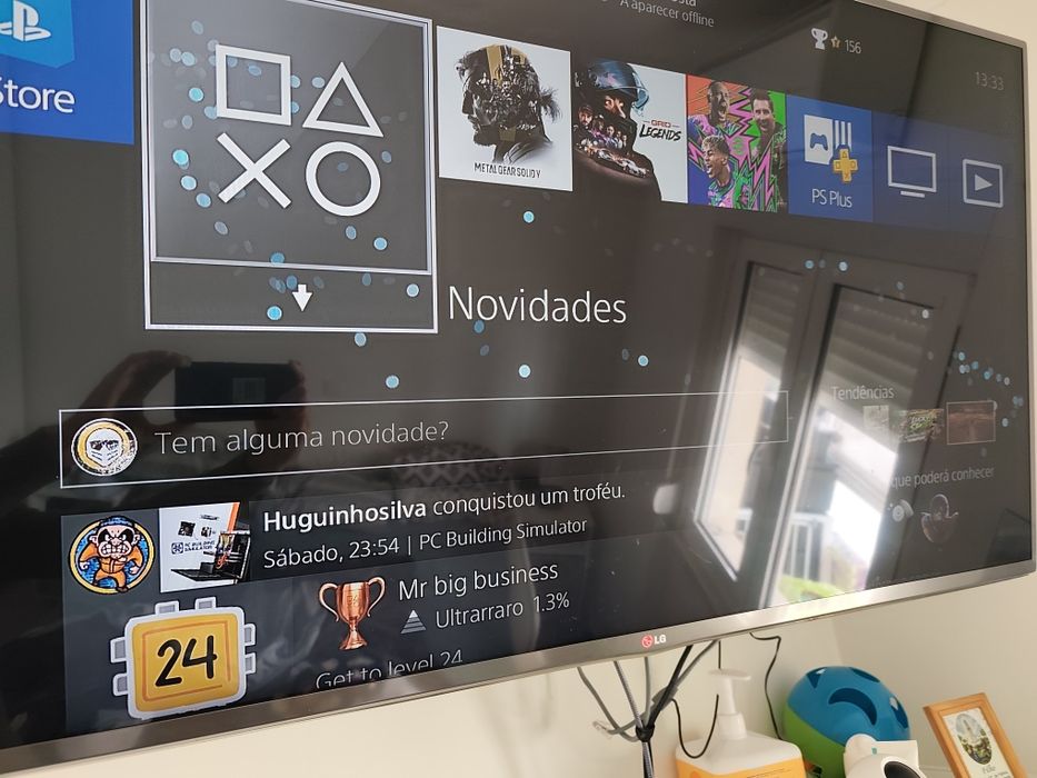 PS4 pro como nova + comando