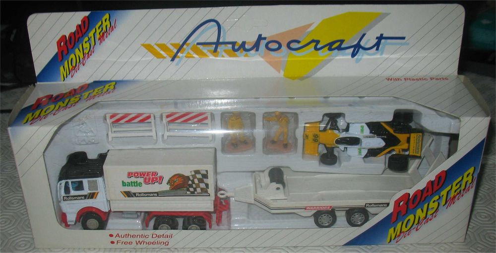 Road Monster - Camião + Atrelado + Fórmula