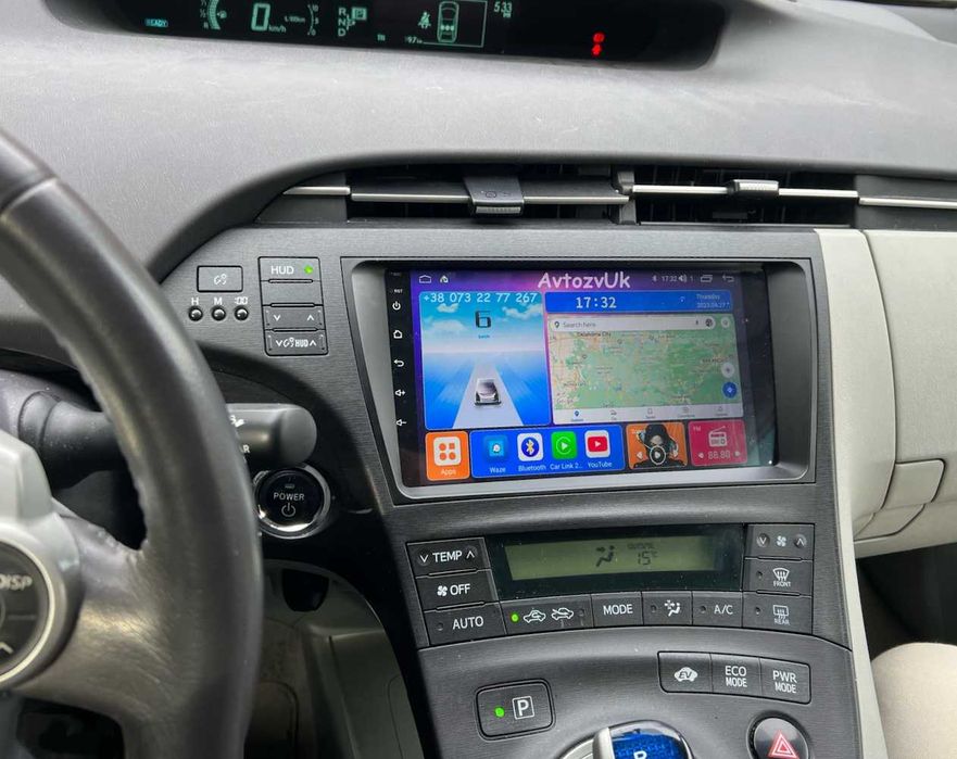 Магнітола AQUA PRIUS C Toyota GT86 C-HR CHR Subaru BRZ Пріус Андроїд 16