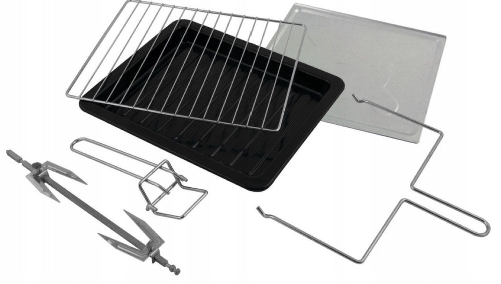 Piekarnik Elektryczny z Rożnem Termoobieg Timer 25 L Prezent 1600W