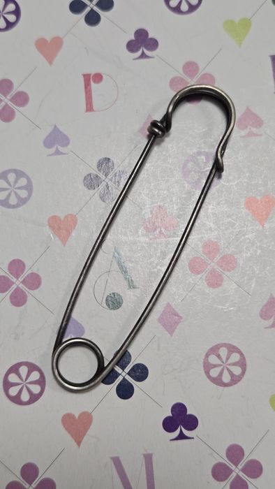 Broszka vintage wielka agrafka