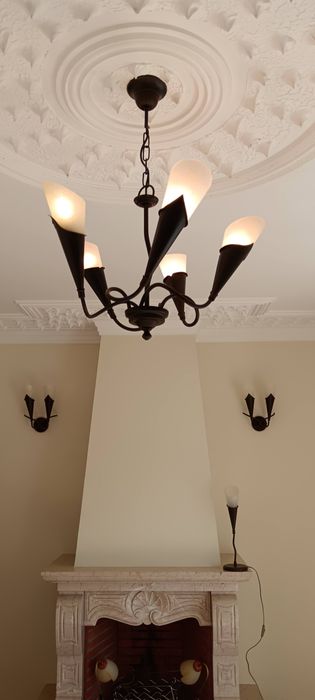 Conjunto de candeeiros para sala