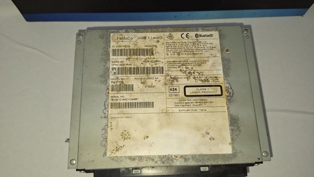 Auto Radio Volvo V40 2014