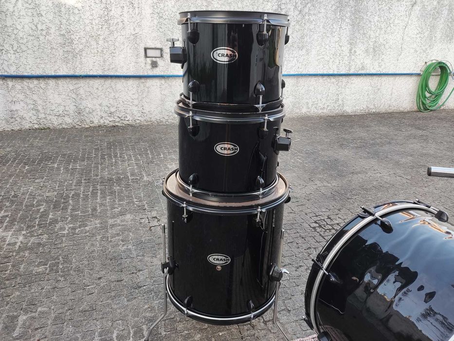Bateria acústica Crash 4 peças