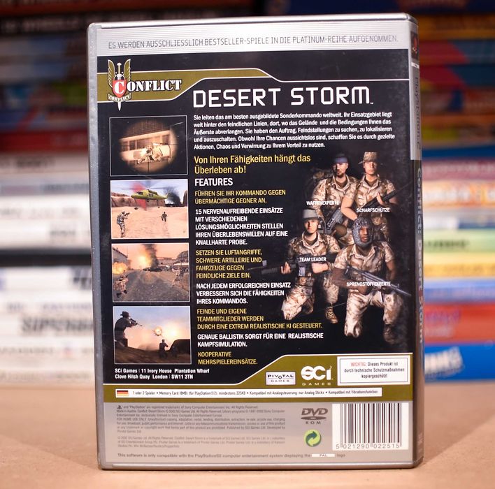 PS2 # Conflict: Desert Storm
