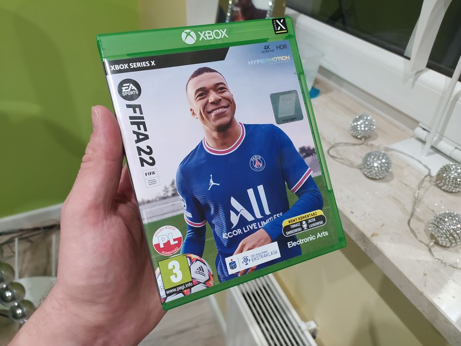 FIFA 22 Xbox Series X 4K HDR Hypermotion Technology Jak Nowa WYSYŁKA