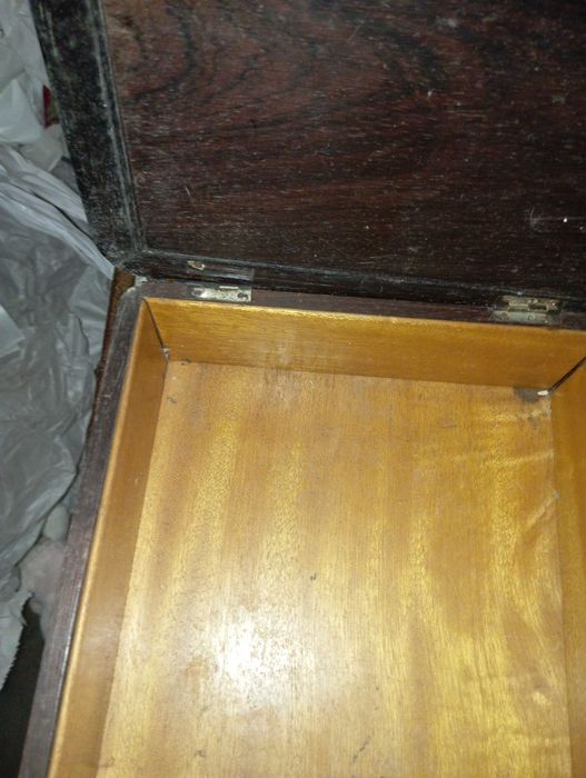 Caixa madeira lenços