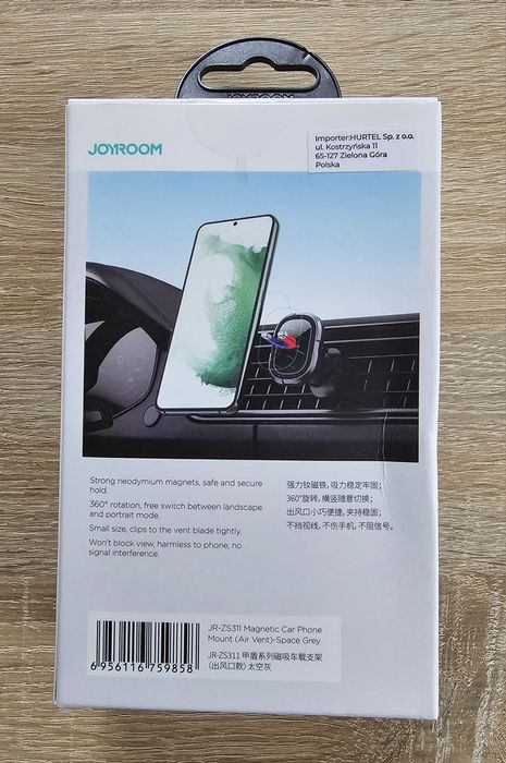 Magnetyczny uchwyt samochodowy Joyroom JR-ZS311