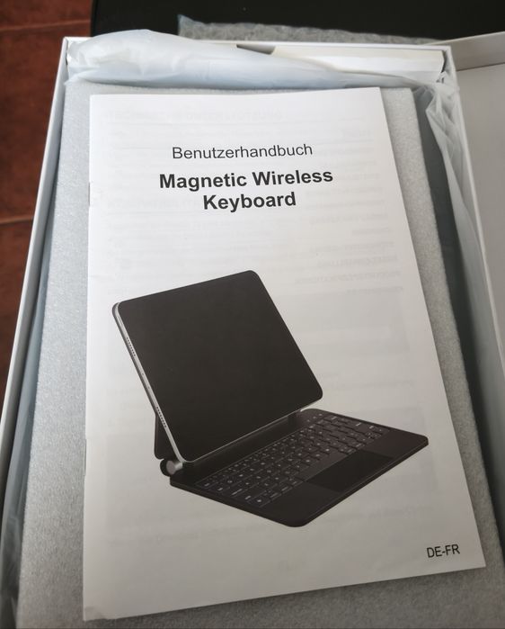 Capa com teclado